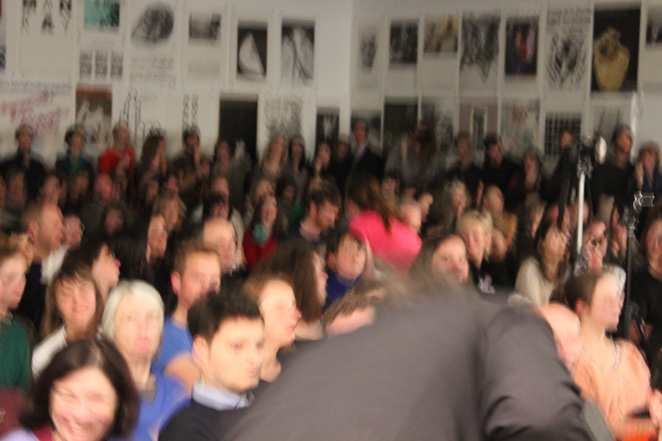 Kirsten K&ouml;tter: The Organic Kunstverein, 25.01.2013, Art Slam, Frankfurter Kunstverein