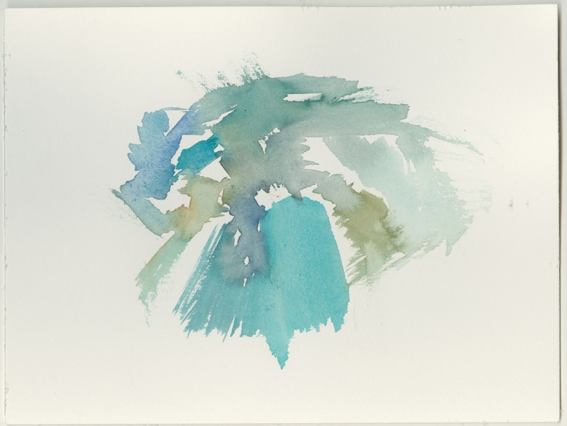 2026-03-03_da-kloster-gravenhorst, watercolour, 24 × 32 cm (Kirsten Kötter)